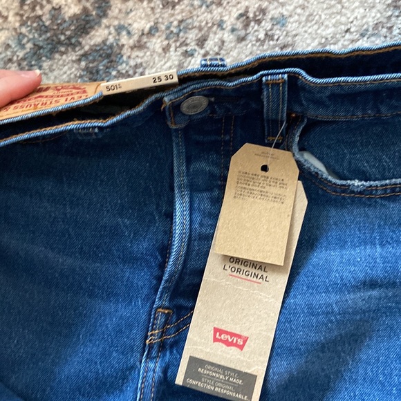 NWT Levi’s 501 original jeans - Picture 3 of 5